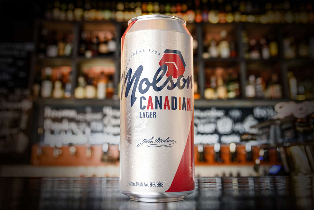 Molson Canadian beer