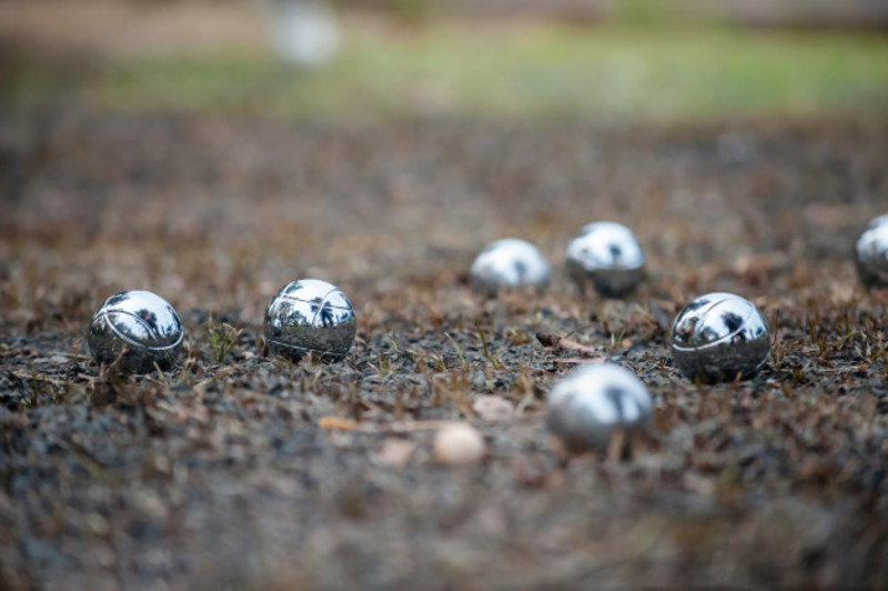 Pétanque boules set