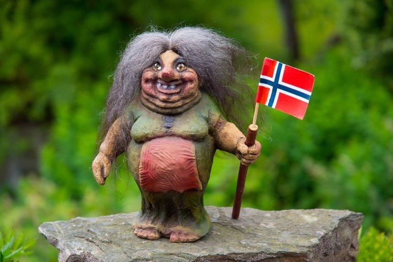 Troll figurine